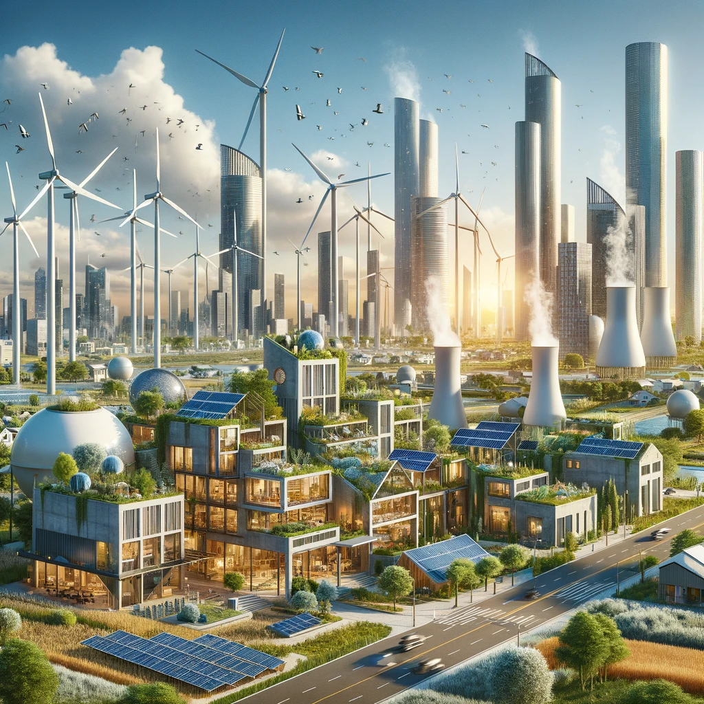 Integration erneuerbarer Energien: Die Bedeutung von Solar-, Wind- und Geothermieanlagen in energieautarken Bauprojekten